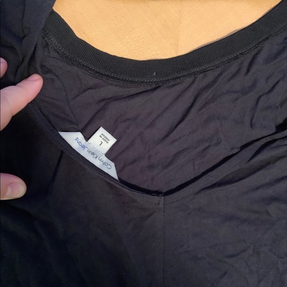 Calvin Klein Top, black, worn one time - Picture 2 of 2
